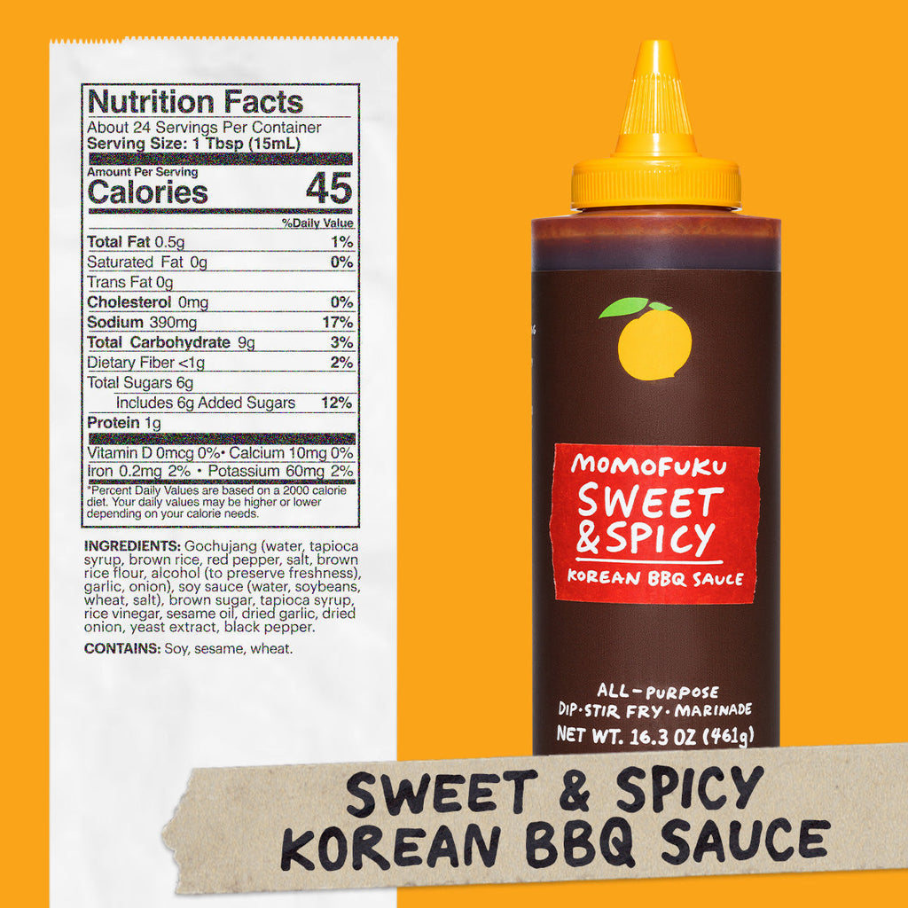 Sweet & Spicy Korean BBQ Sauce 4-Pack - Simple Use