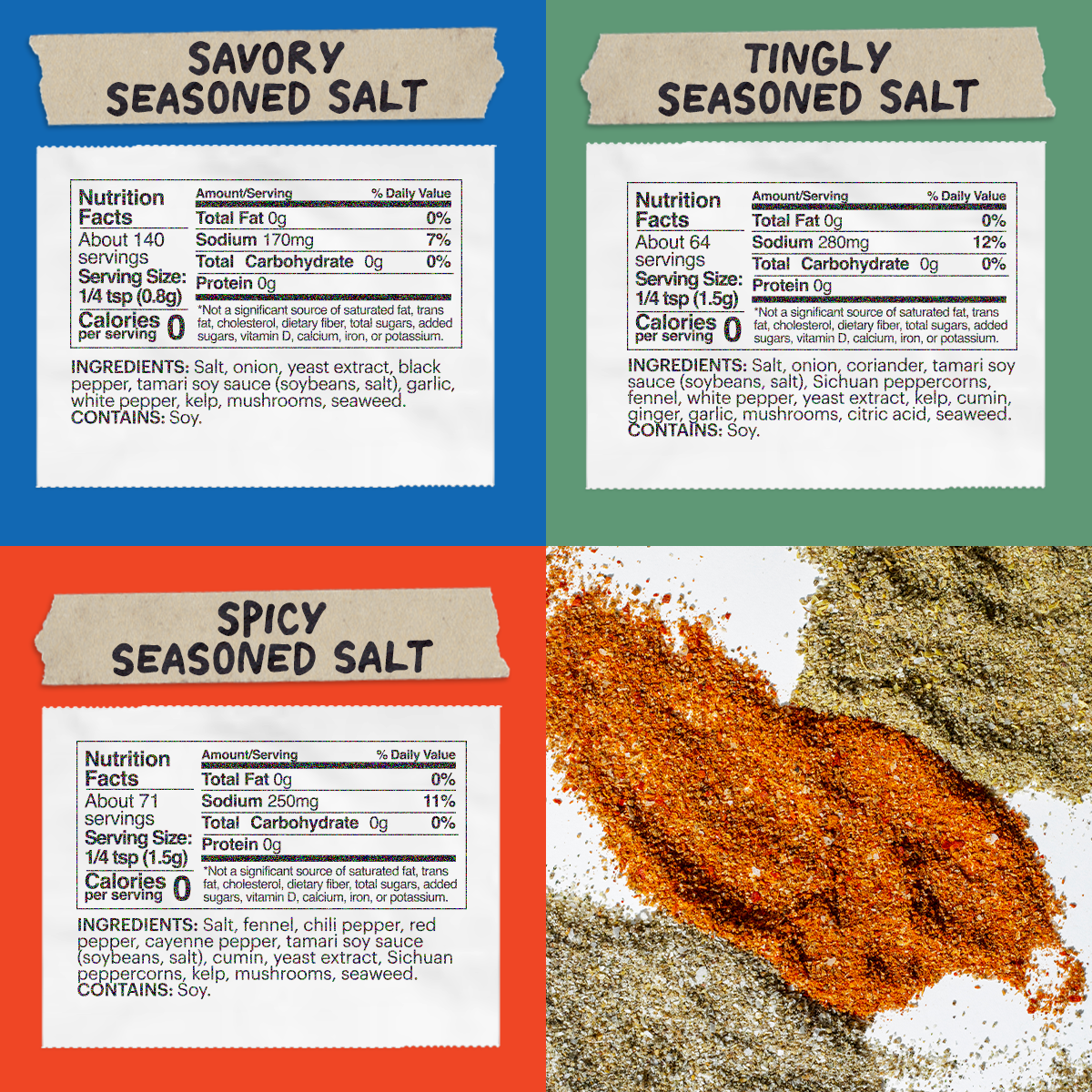Salts 3 Pack - Travel Edit