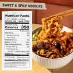 Sweet & Spicy Noodles | 4 Packs - Premium Choice