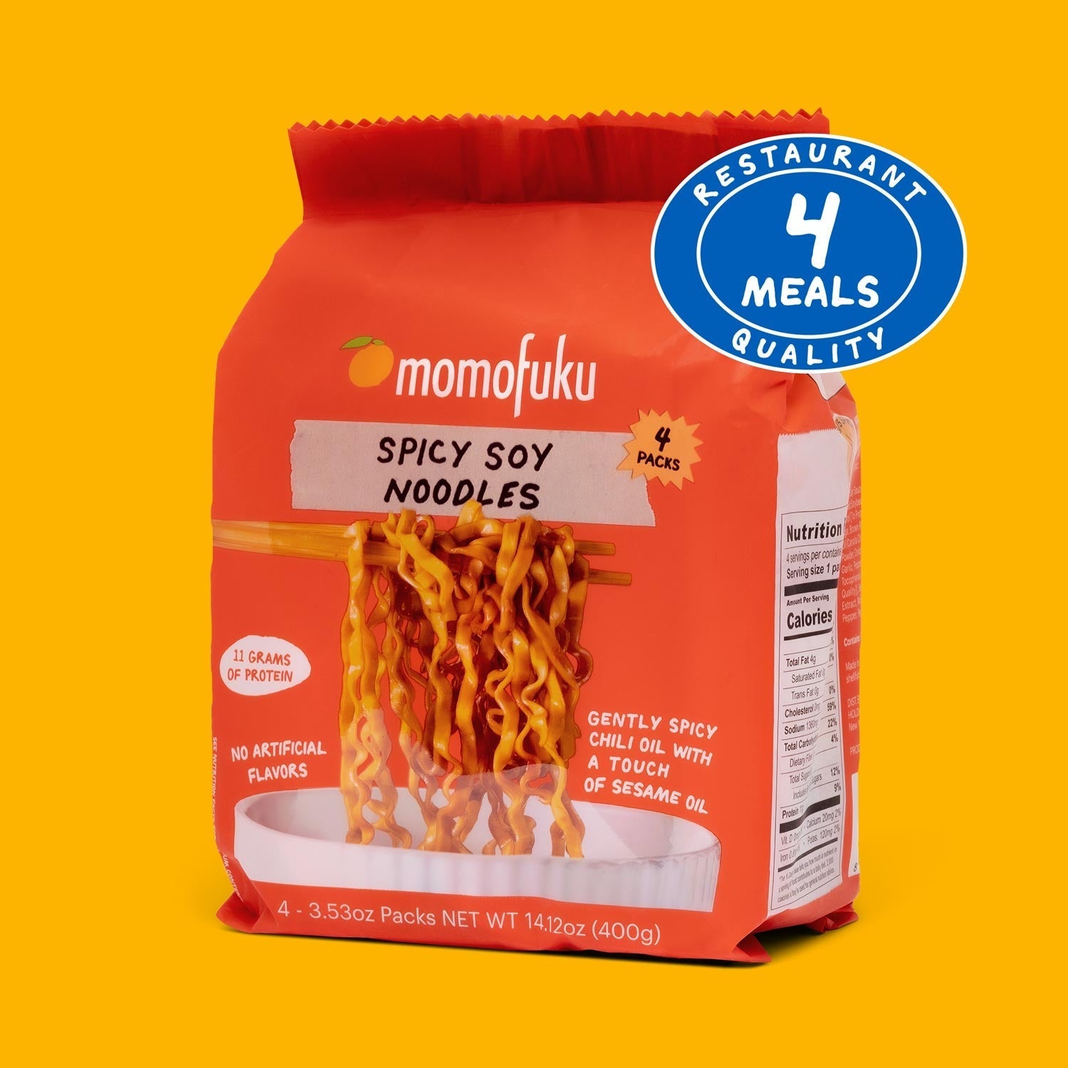Spicy Soy Noodles | 4 Packs - Modern Ready