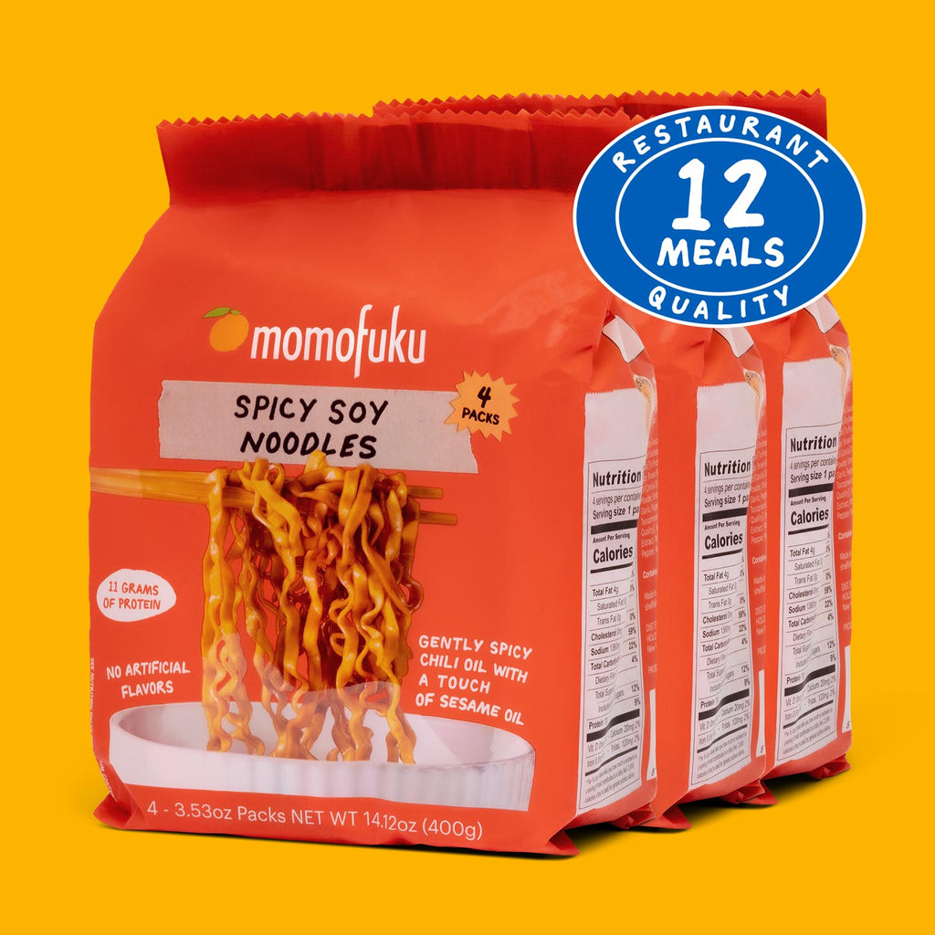 Spicy Soy Noodles | 12 Packs - Classic Finish