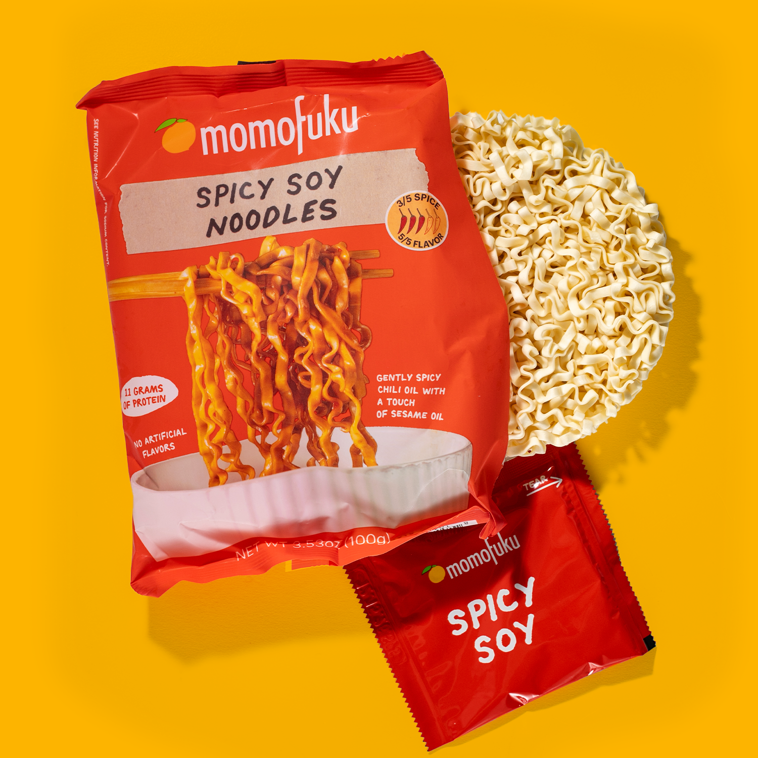 Spicy Soy Noodles | 4 Packs - Modern Ready
