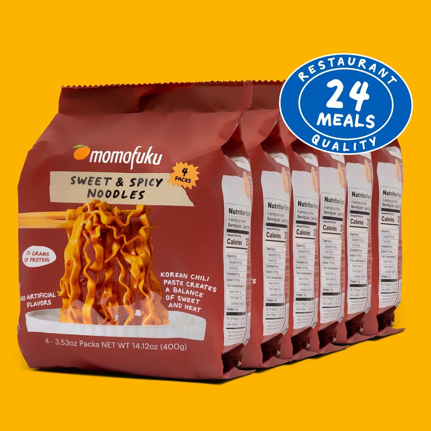Sweet & Spicy Noodles | 24 Packs - Easy Choice