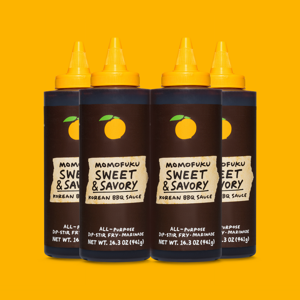 Sweet & Savory Korean BBQ Sauce 4-Pack - Classic Finish