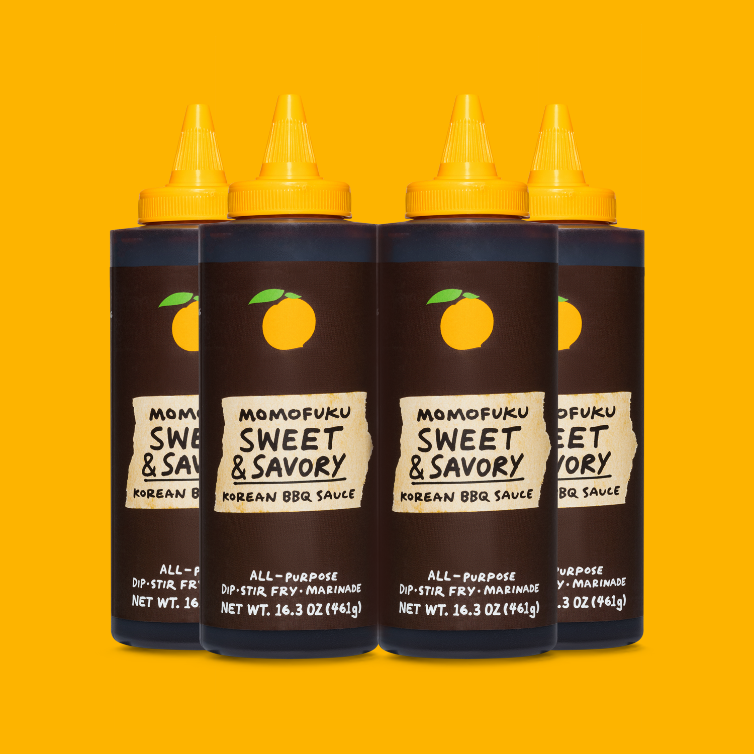 Sweet & Savory Korean BBQ Sauce 4-Pack - Classic Finish