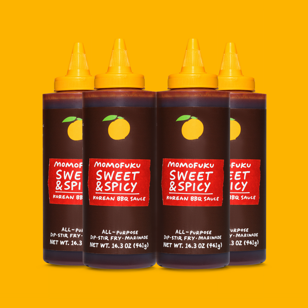Sweet & Spicy Korean BBQ Sauce 4-Pack - Simple Use