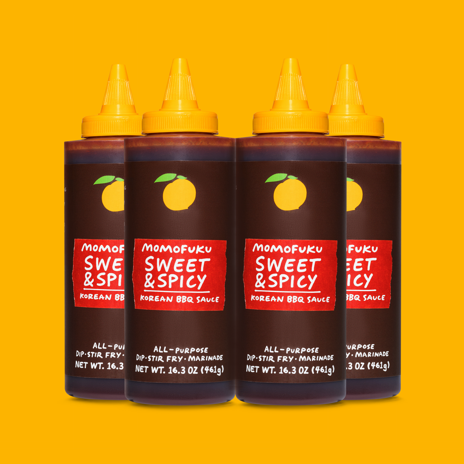 Sweet & Spicy Korean BBQ Sauce 4-Pack - Simple Use