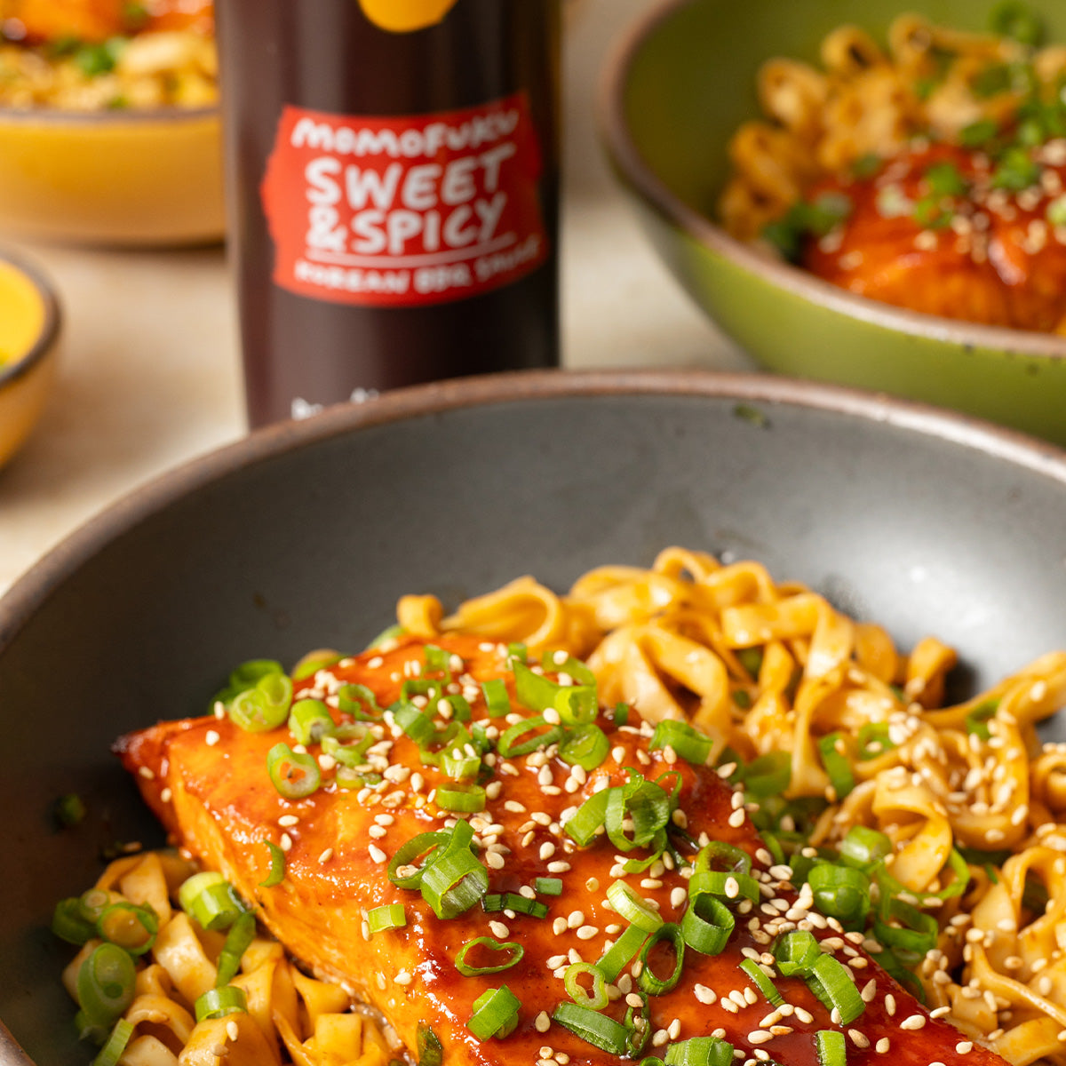 Sweet & Spicy Korean BBQ Sauce 4-Pack - Simple Use